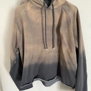 Women’s BDG Gradient Tan and Black Hoodie Sz S